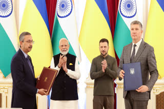 Indian Prime Minister Narendra Modi is in Ukraine and he met President Zelensky with a warm hug and handshake, which is being carefully watched by Moscow and the US.