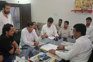 Ruckus in the preparation meeting for Ganpati festival