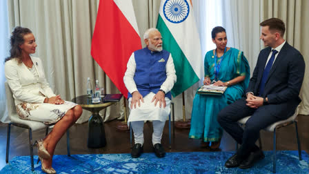 Prime Minister Narendra Modi lauded kabaddi's global expansion during his visit to Poland, emphasising the sport's growth and its upcoming Kabaddi Championship in Poland. Modi also stated that Kabaddi reached Poland through India and they have taken it to the next level.