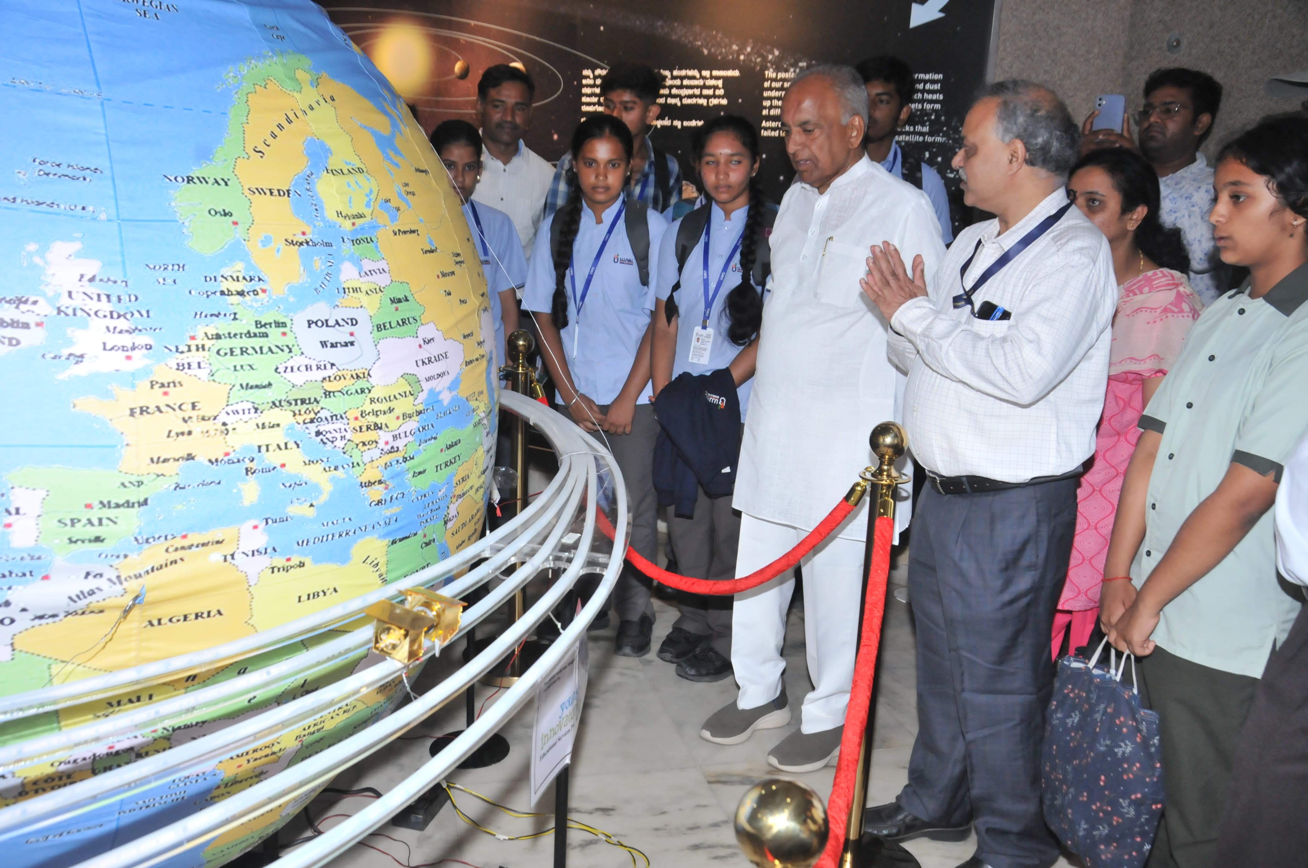 National Space Day Celebration  Jawaharlal Nehru Planetarium  Bengaluru  chandrayaan 3 success