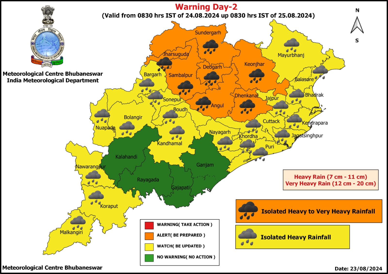 Odisha Weather Update