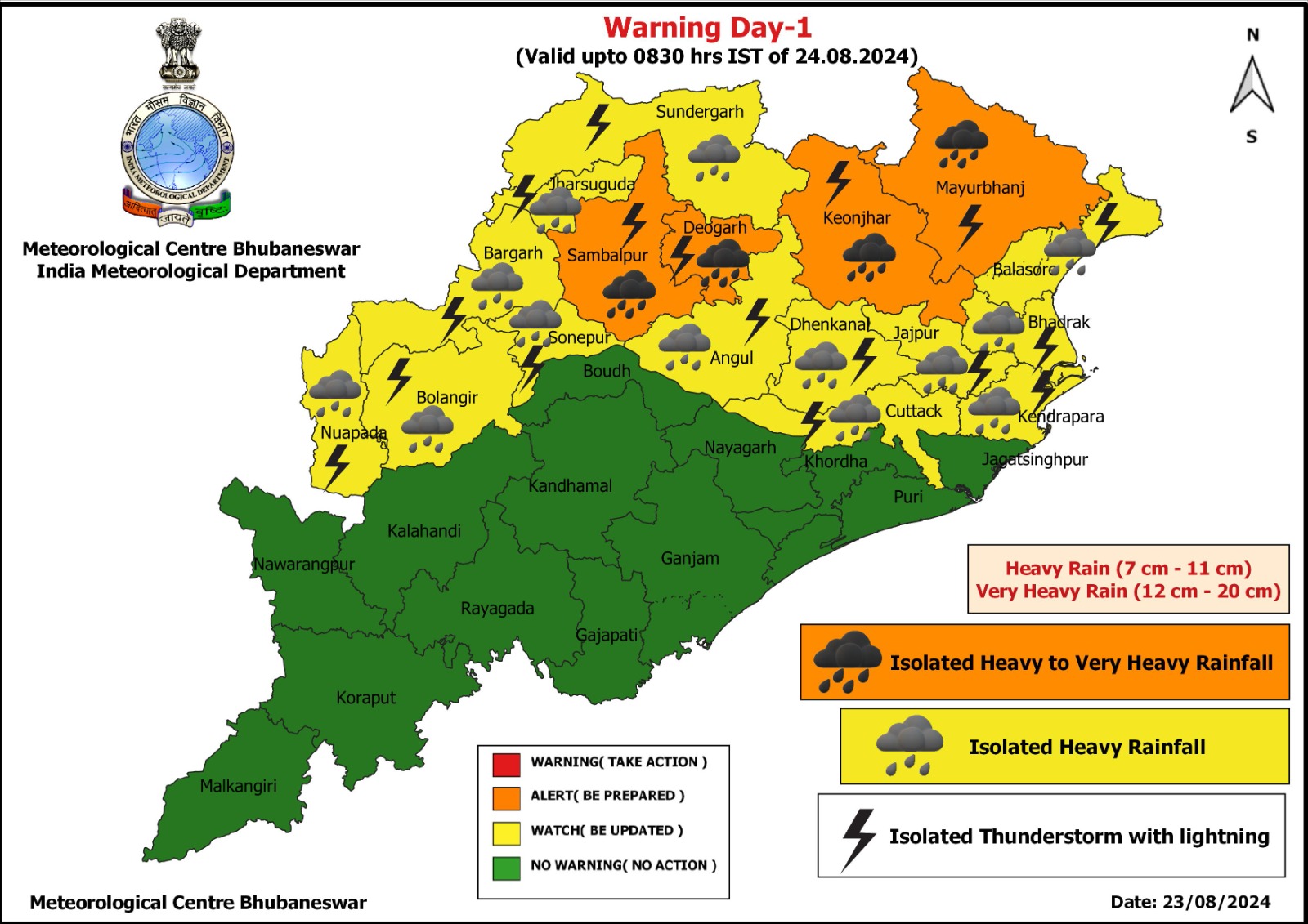 Odisha Weather Update