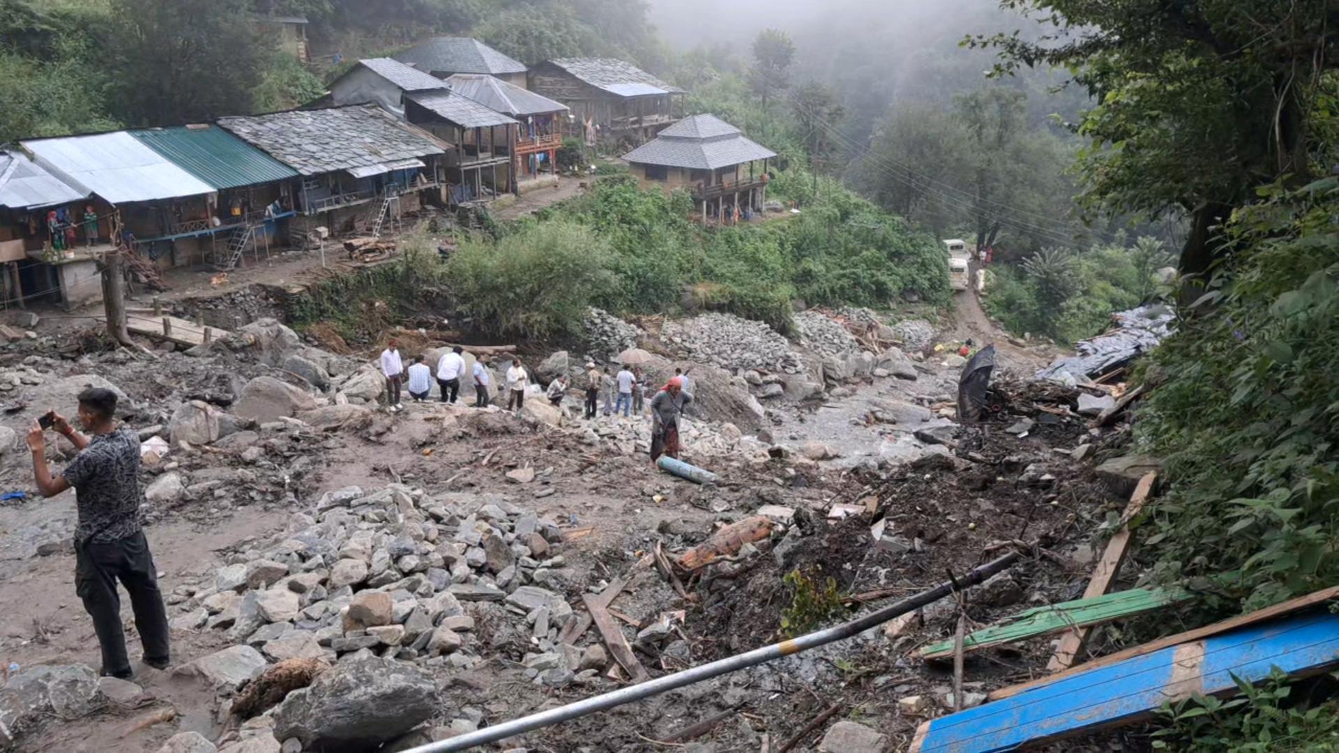 Rajban Villagers Demand for safe land after Cloudburst