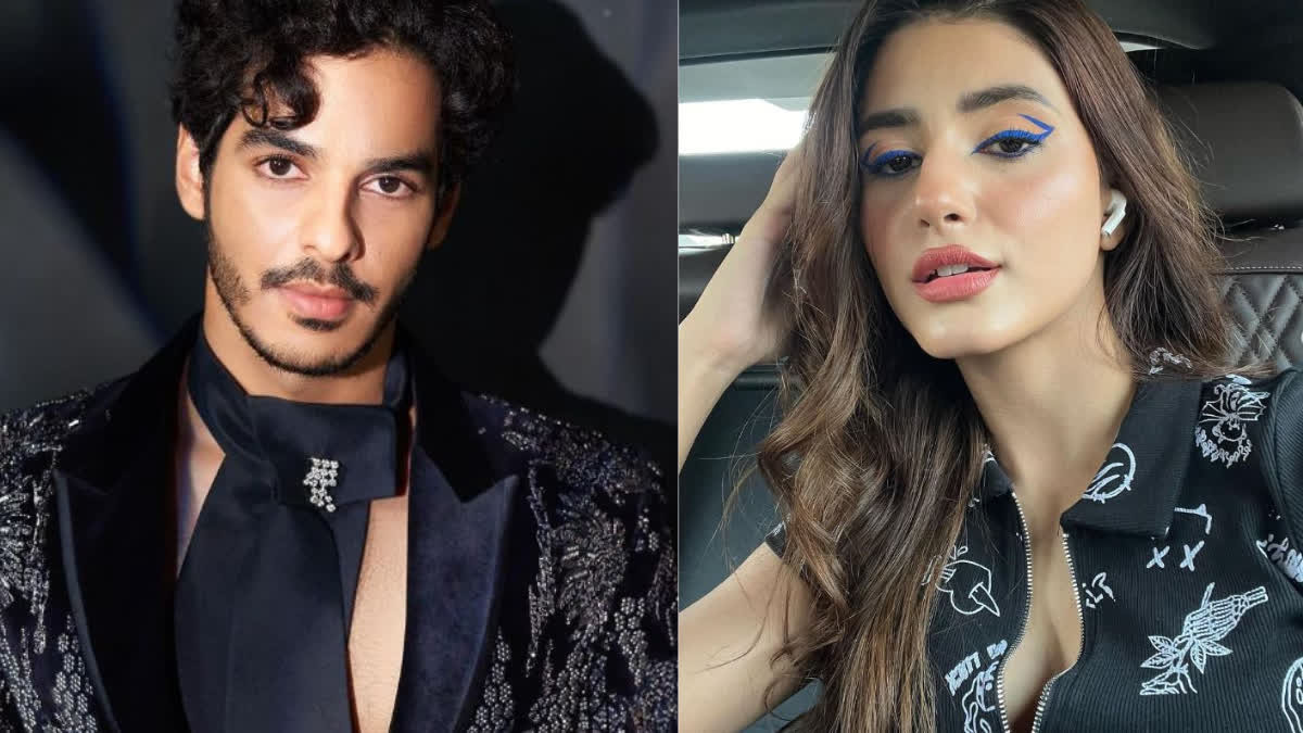 Ishaan Khatter and chandni bainz