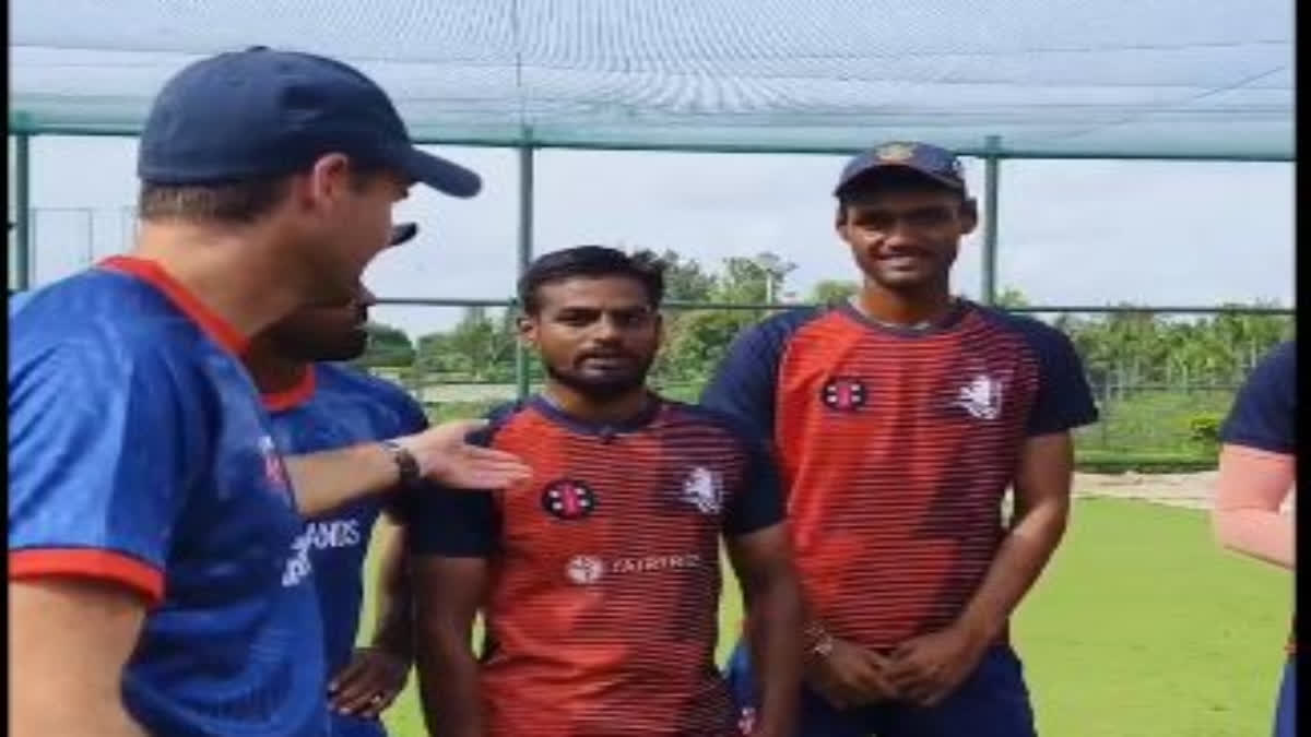 Netherland cricket's preparatory steps ahead of the World Cup have turned a food delivery boy- Lokesh Kumar into a net bowler as he will roll his arm to help the team's batters tackle spinners. The Netherlands had advertised for the role on social media and was selected after an assessment.