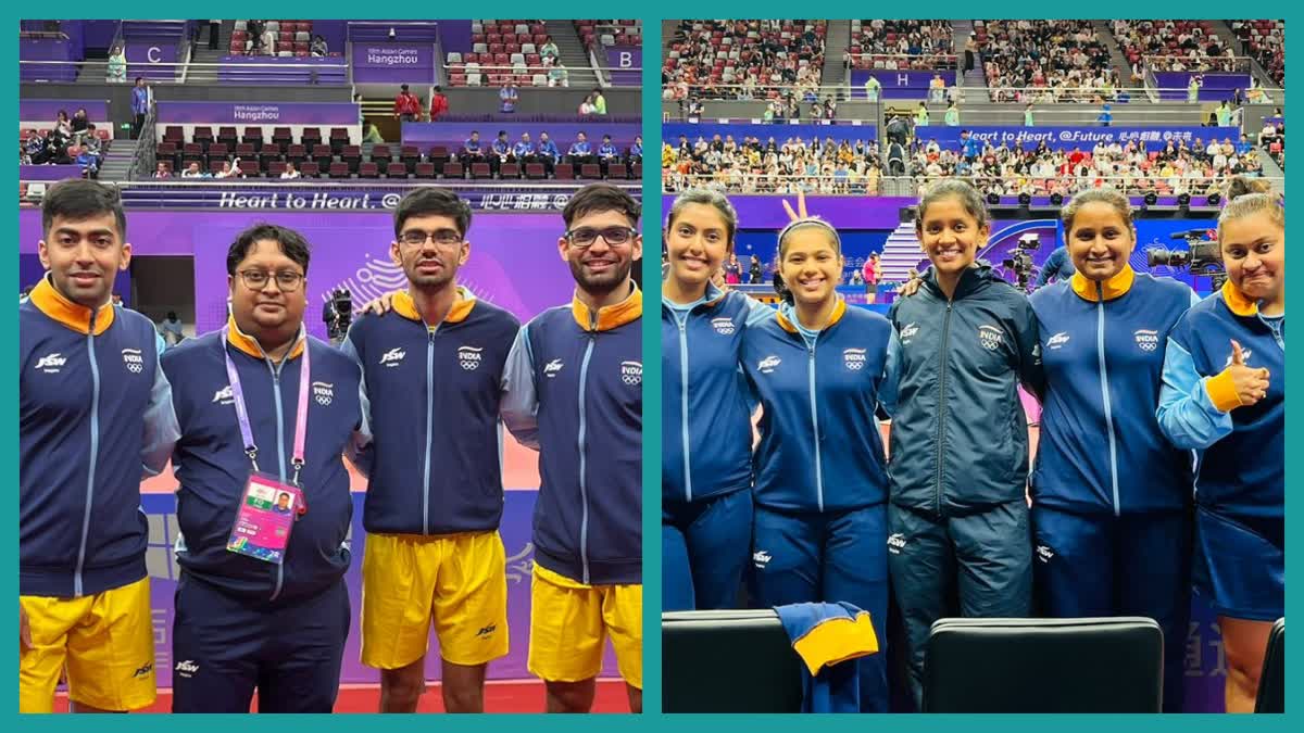 Indian table tennis team