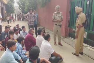 A student of a private school in Ludhiana jumped from the roof of the school