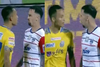 ISL Racial Abuse Incident  Kerala Blasters Complaint Against Racism Incident  Kerala Blasters vs Bengaluru FC  ISL Racism Incident  Ryan Williams Aiban Dohling Incident  ഐഎസ്എല്‍ വംശീയാധിക്ഷേപം  കേരള ബ്ലാസ്റ്റേഴ്‌സ് ബെംഗളൂരു എഫ്‌സി  കേരള ബ്ലാസ്റ്റേഴ്‌സ് വംശീയാധിക്ഷേപ പരാതി  റയാന്‍ വില്യംസിനെതിരെ ആരാധകര്‍  ബെംഗളൂരു എഫ്‌സി താരത്തിനെതിരെ ബ്ലാസ്റ്റേഴ്‌സ്