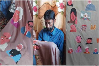 Shaukat Ahmed Lone of Ganderbal has breathed new life into Sozni art