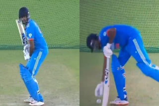 R Ashwin batting practice  R Ashwin  India vs Australia  ODI World Cup 2023  Asia Cup 2023  BCCI  ആര്‍ അശ്വിന്‍  ബിസിസിഐ  ആര്‍ അശ്വിന്‍ ബാറ്റിങ് പ്രാക്‌ടീസ്  ഇന്ത്യ vs ഓസ്‌ട്രേലിയ