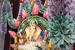 Money Ganesh Idol in Warangal