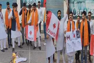 Shiv Sena protest