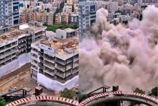 Two buildings demolished