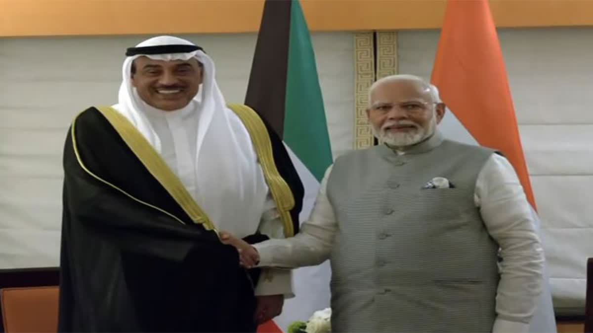 PM Modi holds bilateral meeting with Kuwait Crown Prince in New York