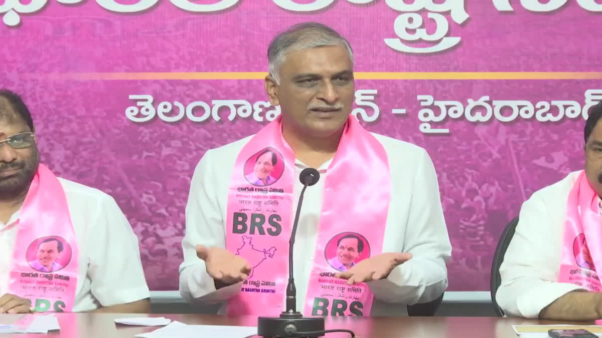 Harish Rao about BRS Attack Cases in Telangana