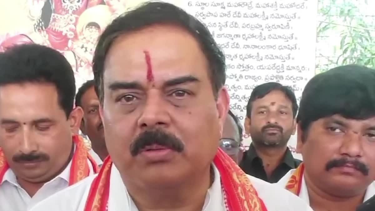 Nadendla Manohar on Tirumala Laddu