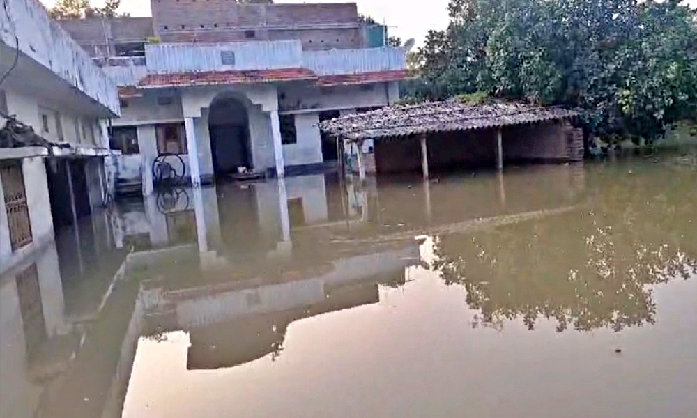 flood in Begusarai