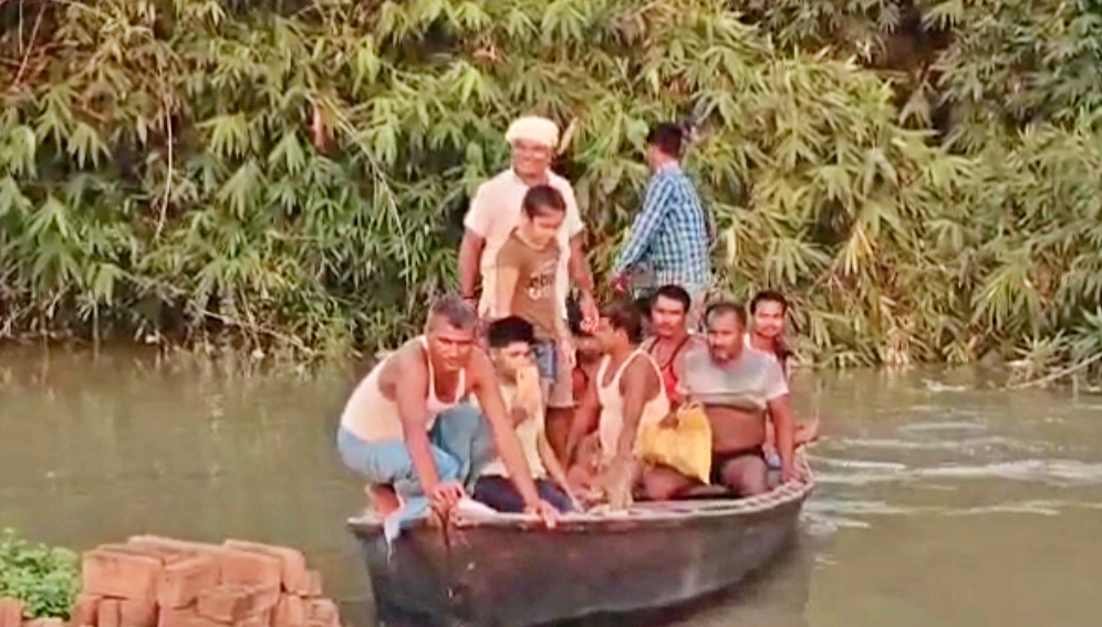 flood in Begusarai