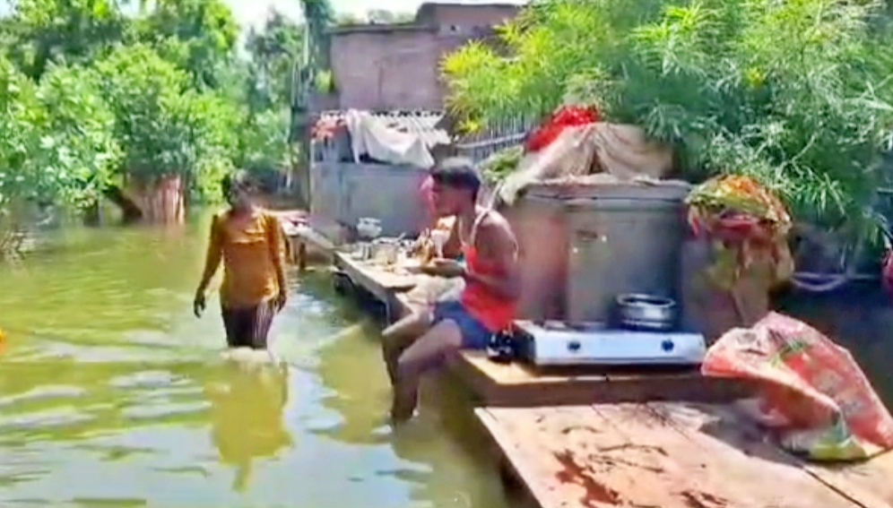 flood in Begusarai