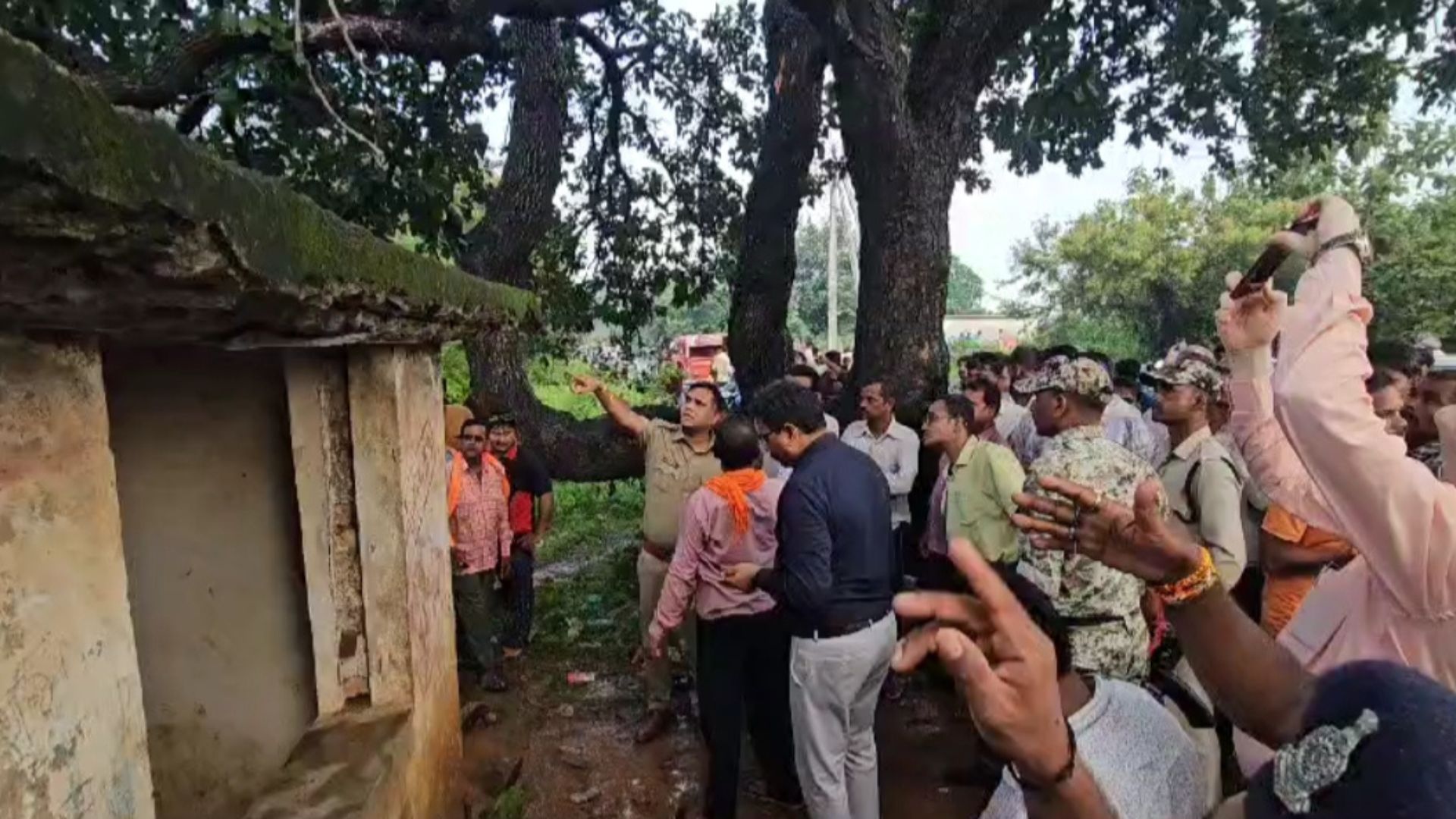 lightning in Somani of Rajnandgaon