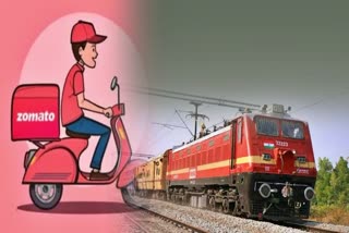 ONLINE FOOD DELIVERY IN TRAIN  ZOMATO IRCTC  സൊമാറ്റോ  ഐആർടിസി