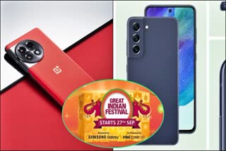 SAMSUNG GALAXY S21 FE  DEALS ON ONEPLUS AND SAMSUNG PHONES  ONEPLUS 11R  AMAZON GREAT INDIAN FESTIVAL SALE