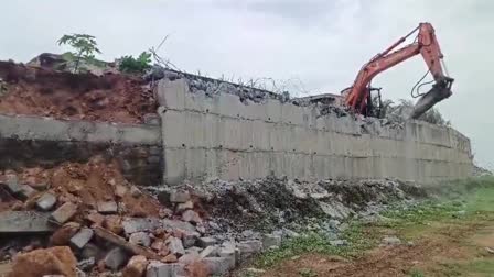 Neha Reddy Illegal Constructions Demolition