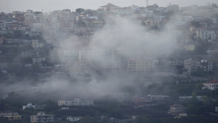 اسرائیل کے جنوبی لبنان پر درجنوں فضائی حملے