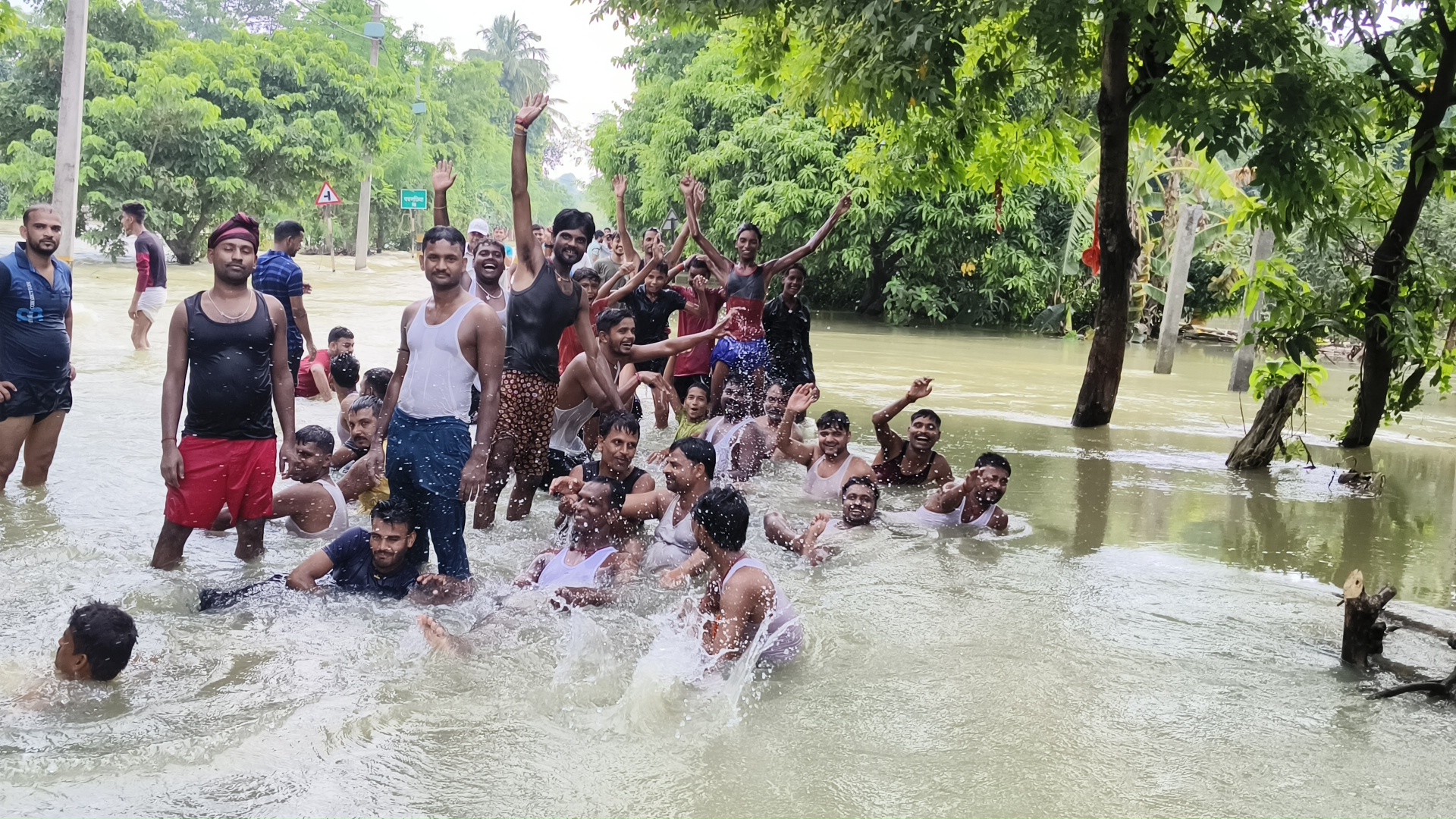 Flood in Bhagalpur