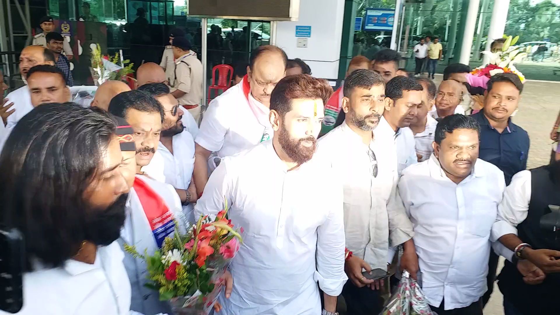 Chirag Paswan on tirupati Prasad