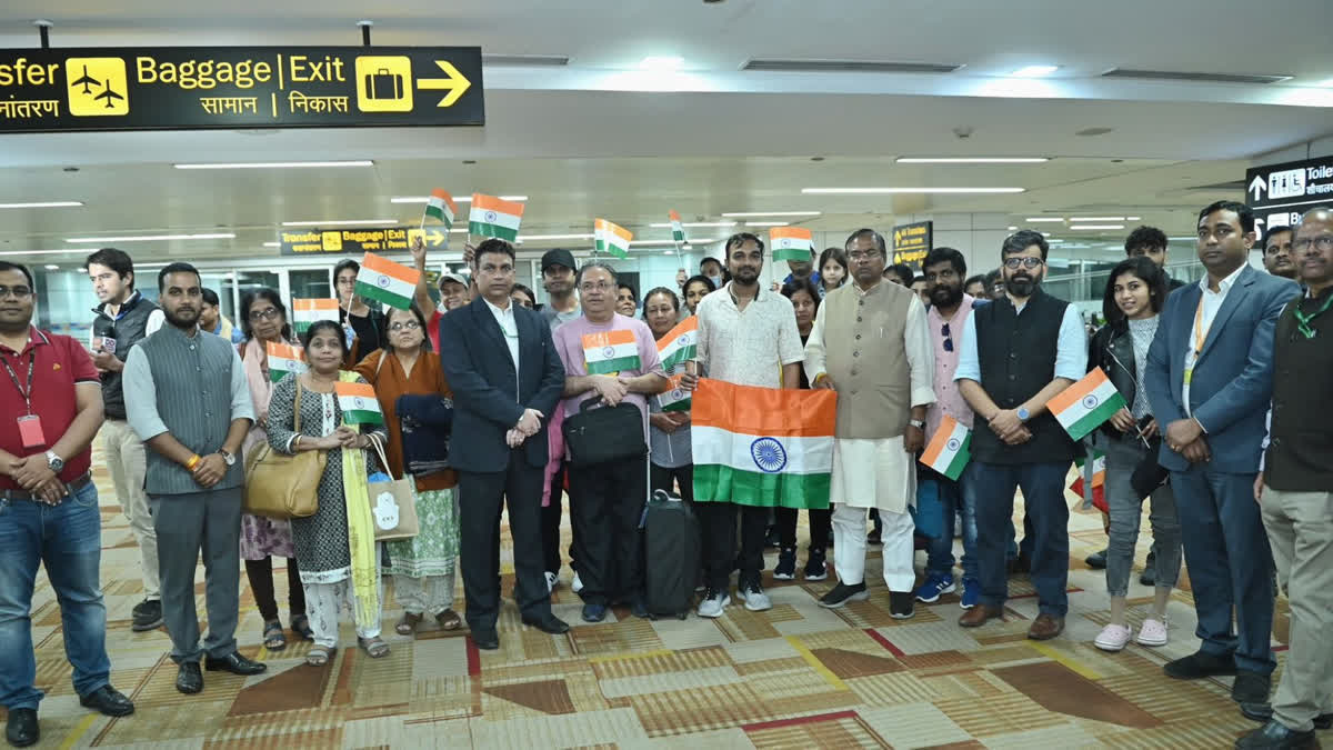 sixth-flight-carrying-143-evacuees-from-israel-lands-in-delhi