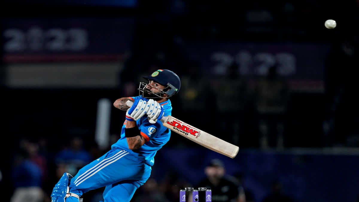 Chase Master Virat Kohli once again helped India complete a run-chase against New Zealand on Sunday night at the picturesque stadium in Dharamsala.