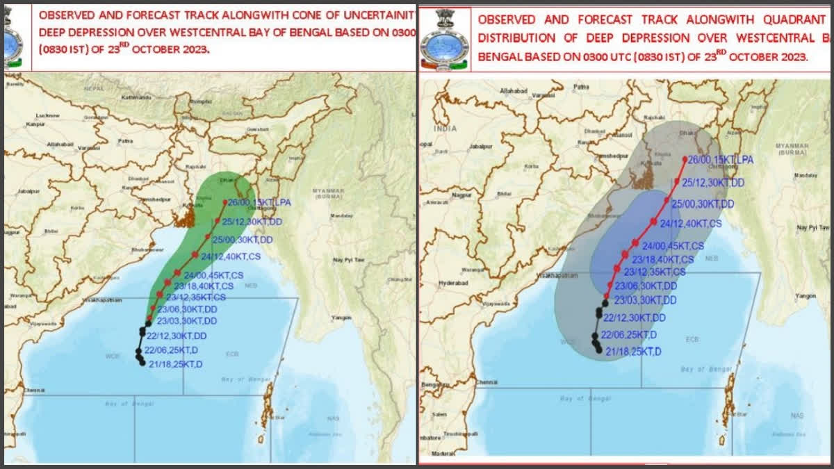 Deep Depression Over Bay Of Bengal May Turn Into Cyclone By Monday ...