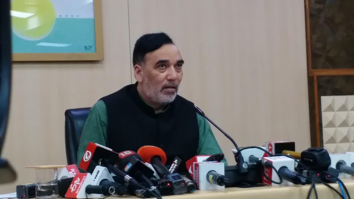 Delhi Environment Minister Gopal Rai