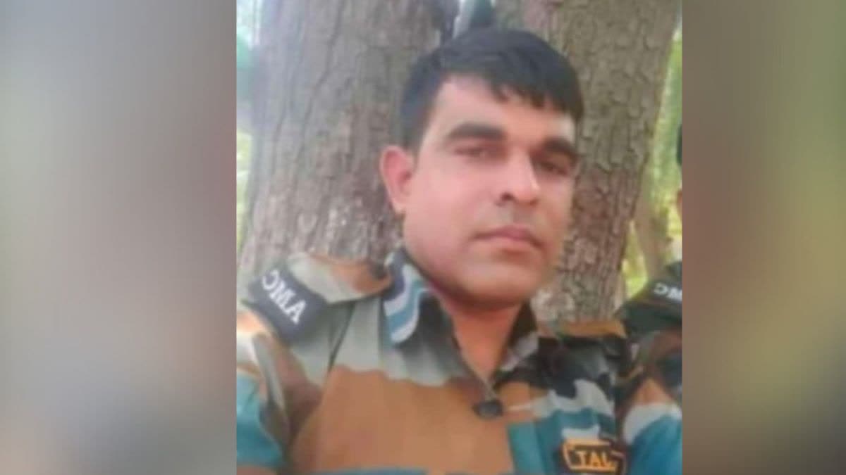Dead Body of Rajasthan Based Soldier