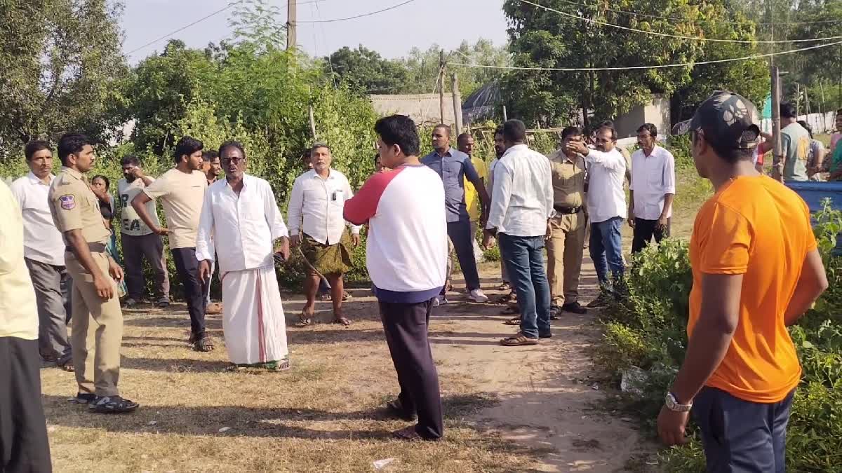 Clash Between Bhadrachalam Temple Officials and Land Grabbers