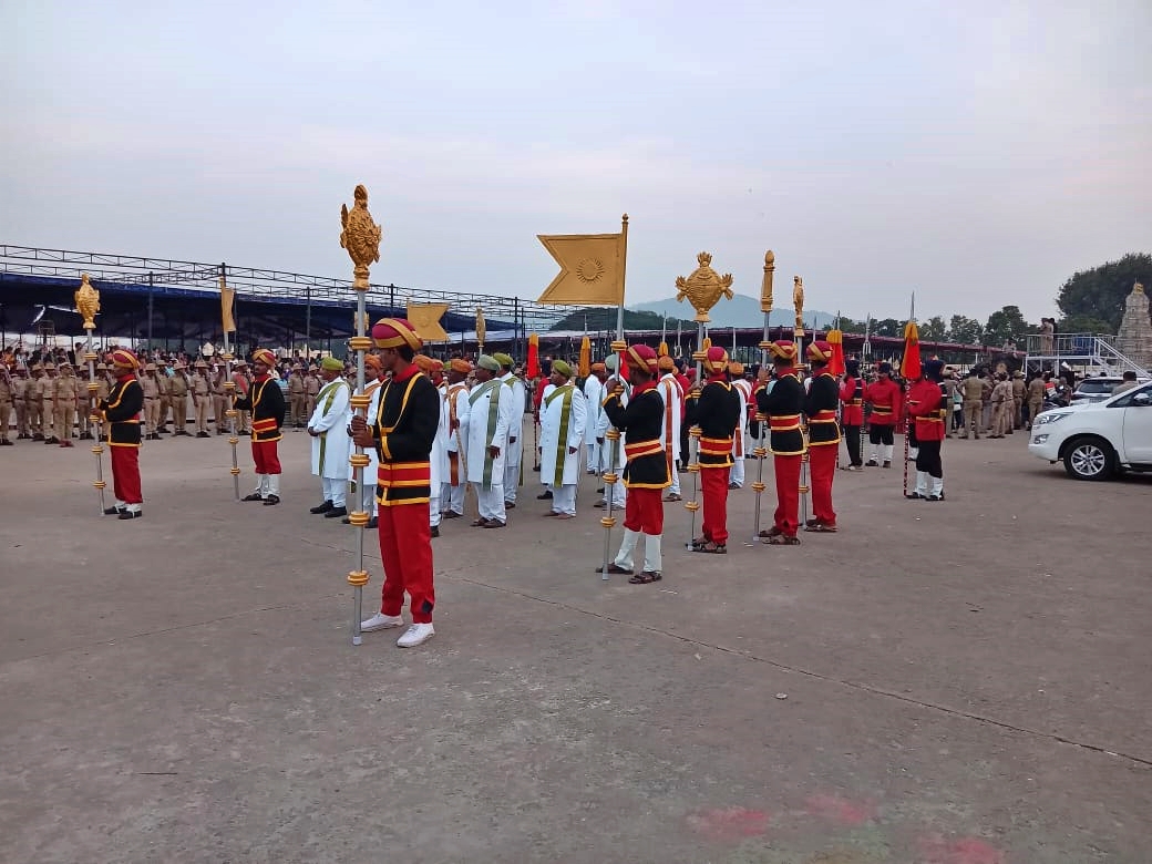 All preparations for Mysore Jambu Savari