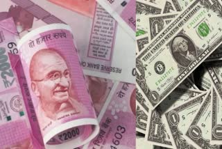 Indian currency rupee fell by 3 paise