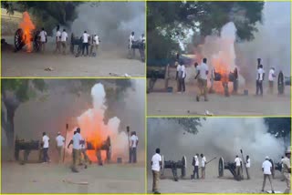 Dasara fire crackers test