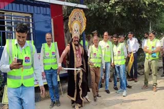 Gurugram Ravana On Road