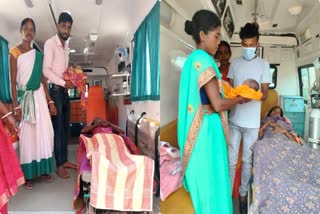 Two women delivered in ambulance in Ramgarh