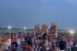 Alpashi Festival Concludes  അല്‍പശി ആറാട്ടിന് കൊടിയിറങ്ങി  Sri Padmanabhaswamy Temple  പത്മനാഭ സ്വാമി ക്ഷേത്രത്തില്‍ അല്‍പശി ആറാട്ട്  അല്‍പശി ആറാട്ട് ഘോഷയാത്ര  kerala news updates  latest news in kerala