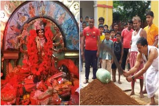 Kohada sacrifice at Singhvahini temple in Pakur on Durga Puja 2023