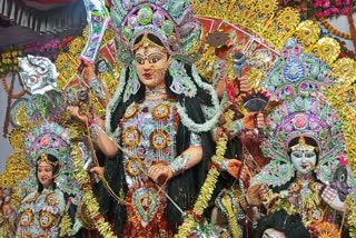Durga Puja pandals of Godda