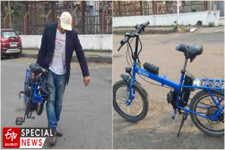 Folding Electric Cycle