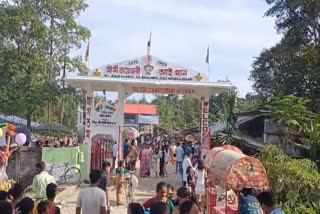 Durga Puja Celebrations at Silapathar in Dhemaji