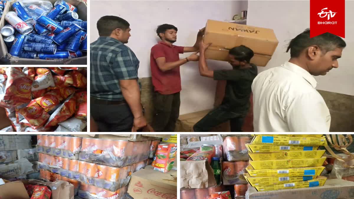 Meerut : Expired Ingredients and Crakers Seized