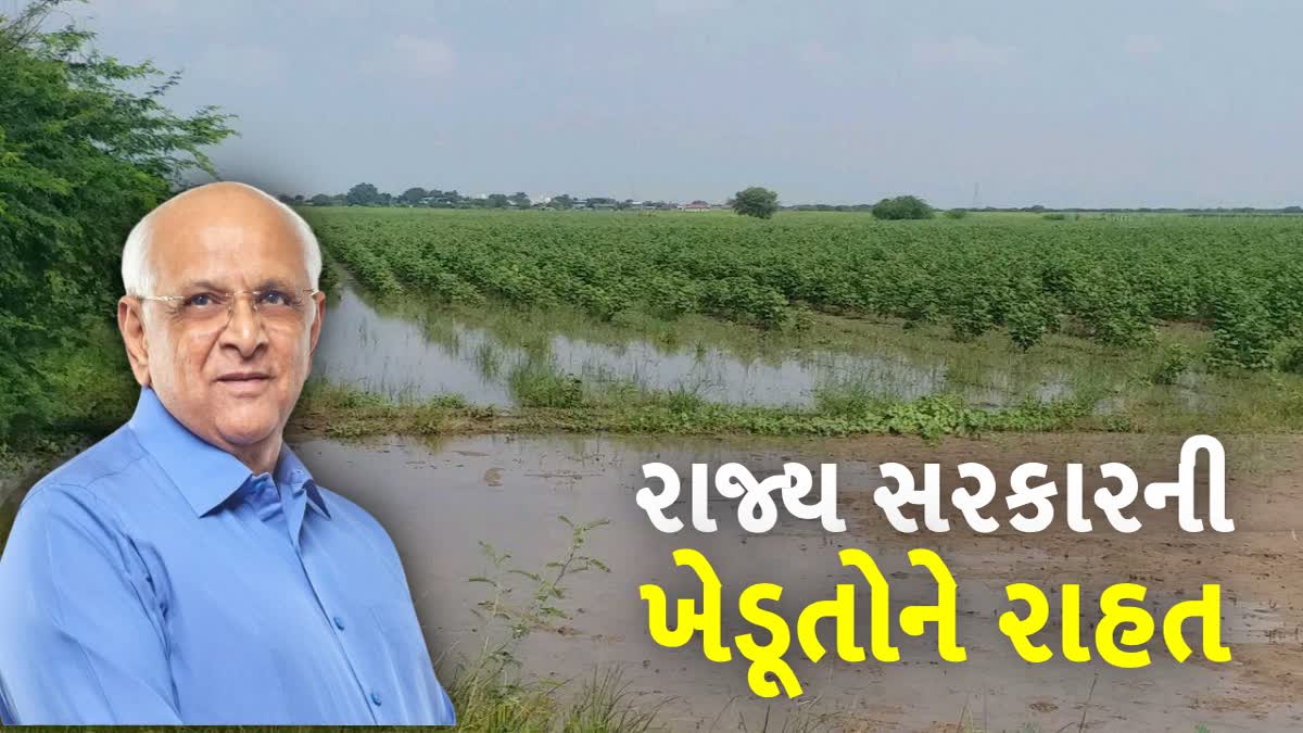 અતિવૃષ્ટીને લઈને  1419 કરોડનું  કૃષિ રાહત પેકેજ કર્યુ જાહેર