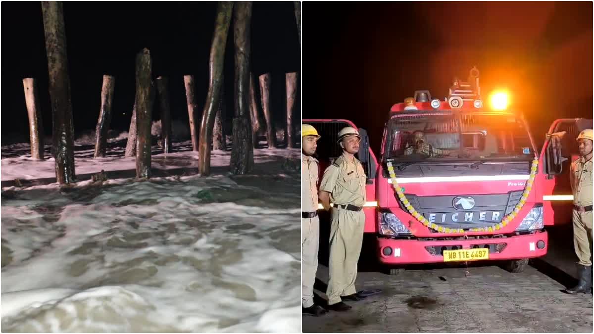 Cyclone Dana Effect in Gangasagar