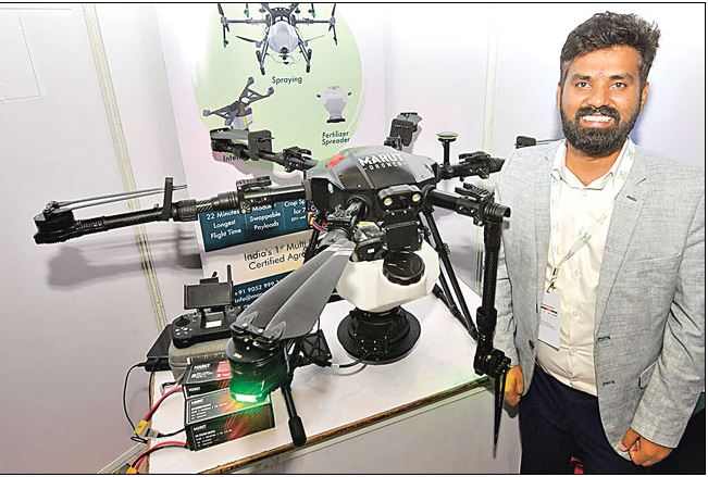 AIR TAXI HYD TO VIJAYAWADA  AMARAVATI DRONE SUMMIT  FOCUS ON TECHNOLOGICAL INNOVATIONS  AIR TAXI SERVICE